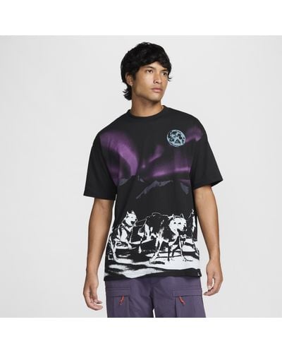 Nike Acg "northern Lights" Dri-fit T-shirt - Black