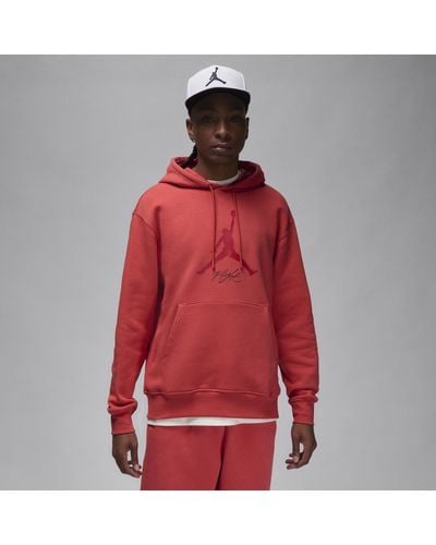 Nike Jordan Essentials Fleece Hoodie Cotton - Red