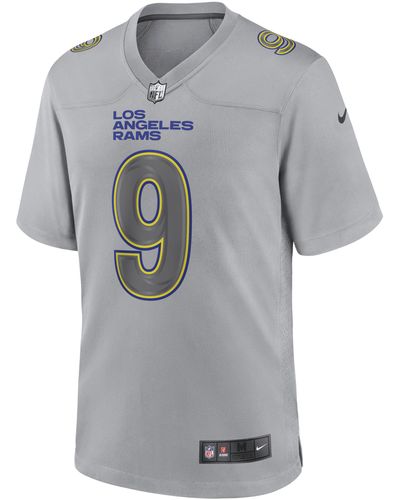 Nike Nfl Los Angeles Rams Atmosphere (matthew Stafford) Fashion Football Jersey - Gray