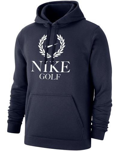 Nike Golf Club Fleece Pullover Hoodie - Blue