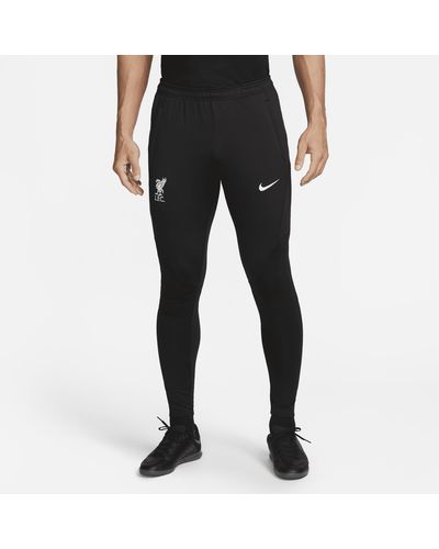 Nike Liverpool Fc Strike Dri-fit Knit Soccer Pants - Black