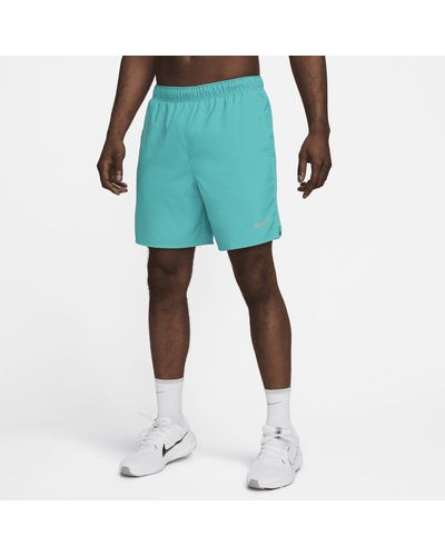Nike Challenger Dri-fit 18cm (approx.) Brief-lined Running Shorts - Blue