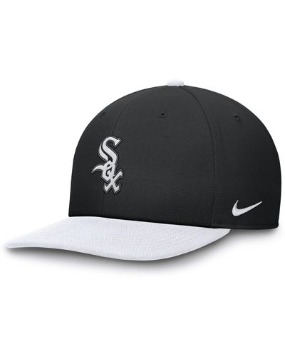 Nike Chicago White Sox Evergreen Pro Dri-fit Mlb Adjustable Hat - Black