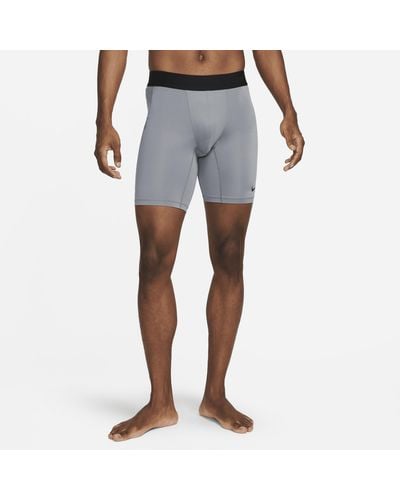 Nike Pro Dri-fit Fitness Long Shorts - Blue