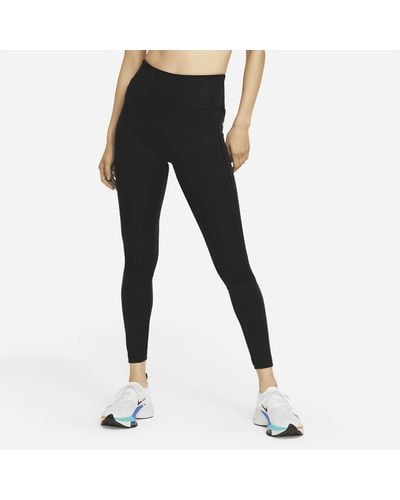 Nike Epic Fast Mid-rise Pocket Running leggings 50% Recycled Polyester - Black