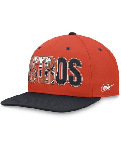 Nike Houston Astros Pro Cooperstown Mlb Adjustable Hat - Red