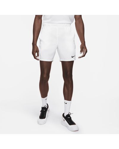 Nike Shorts da tennis court dri-fit slam - Bianco
