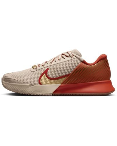 Nike Air Zoom Vapor Pro 2 Premium Clay Court Tennis Shoes - Brown