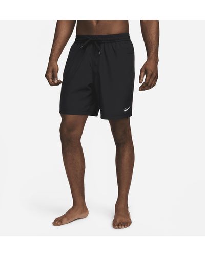 Nike Form Dri-fit Multifunctionele Shorts Zonder Binnenbroek (18 Cm) - Zwart