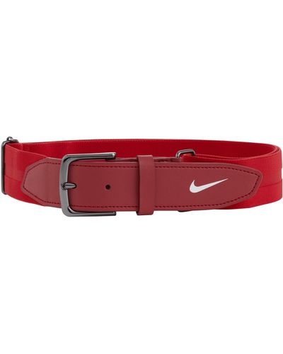 Nike Baseball Belt - Red