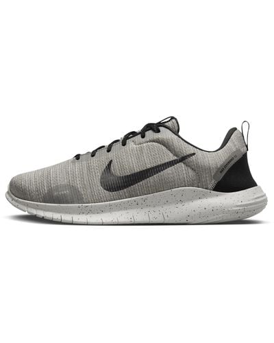 Nike Flex Experience Run 12 Road Running Shoes (extra Wide) - Grey