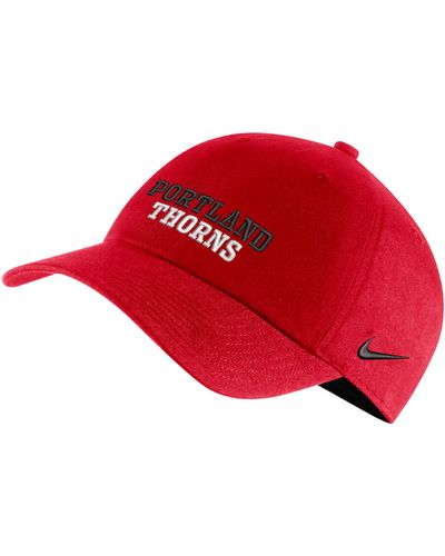 Nike Portland Thorns Heritage86 Soccer Hat - Red