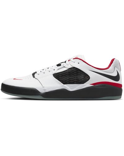 Nike Sb Ishod Wair Premium Skate Shoes In White,