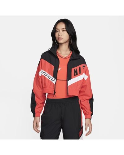 Nike Sportswear Woven Jacket - Red