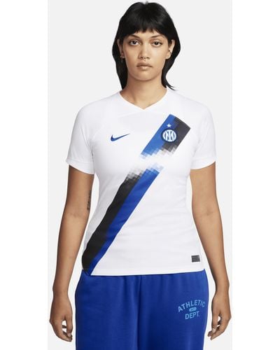 Nike Inter Milan 2023/24 Stadium Away Dri-fit Football Shirt 50% Recycled Polyester - White