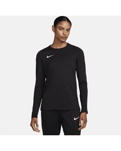 Nike Maglia da calcio a girocollo per allenamento dri-fit strike - Nero