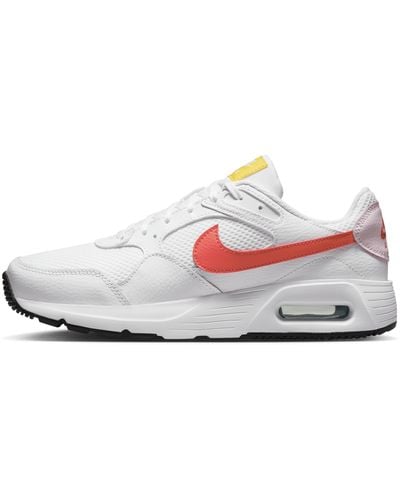 Nike Air Max Sc Shoes Leather - White
