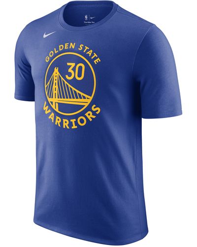 Nike Golden State Warriors Nba-shirt - Blauw