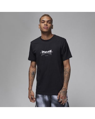 Nike Jordan Sport Graphic T-shirt 50% Organic Cotton - Black
