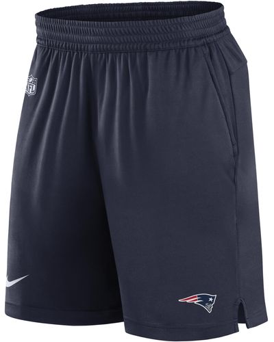 Nike Dri-fit Sideline (nfl New England Patriots) Shorts - Blue