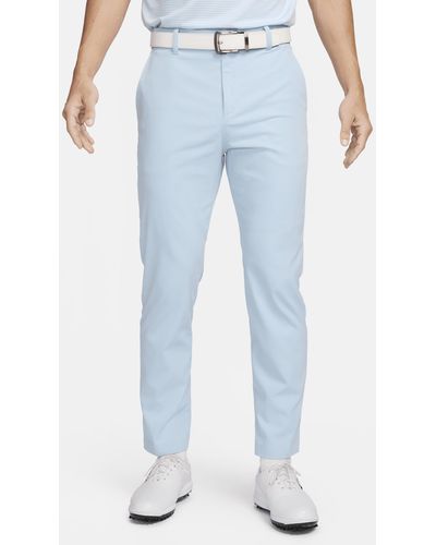 Nike Tour Repel Chino Slim Golf Pants - Blue