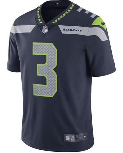 Men's Nike Russell Wilson White Denver Broncos Game Jersey