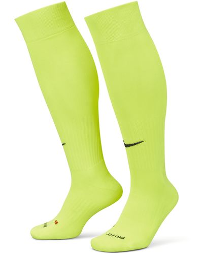 Nike Classic 2 Cushioned Over-the-calf Socks - Yellow