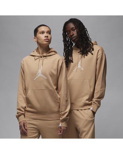 Nike Essentials Holiday Fleece Pullover Hoodie - Brown