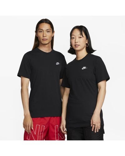 Nike T-shirt sportswear club - Nero