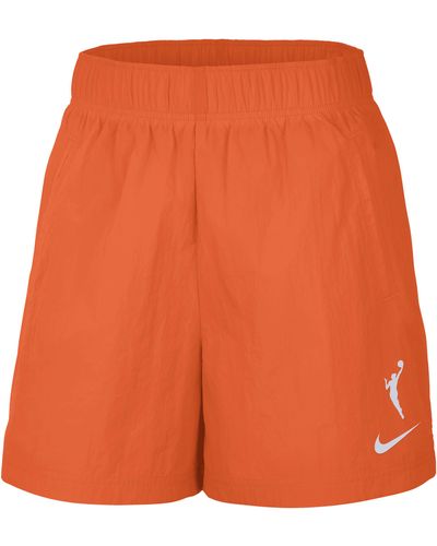 Nike Essential Wnba Repel Woven Shorts - Orange