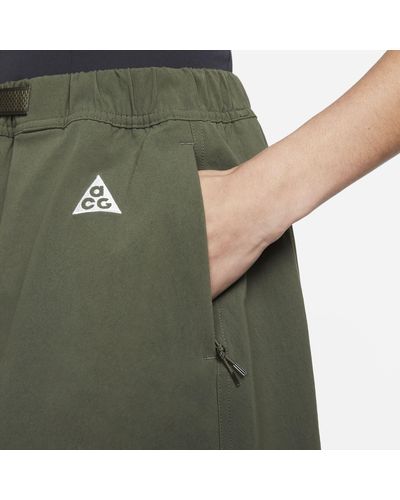 Nike Acg High-waisted Trail Skirt - Green