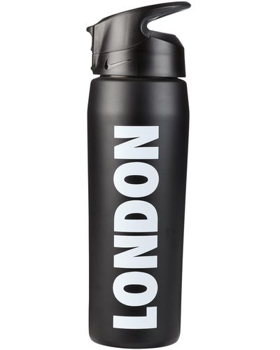 Nike 710ml Ss Hypercharge Straw Water Bottle (london) - Black