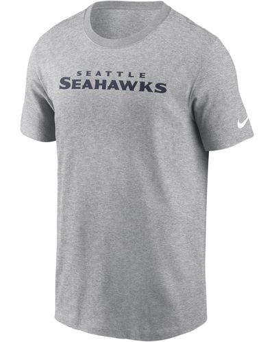 Nike Logo Essential (nfl New England Patriots) T-shirt In Gray,