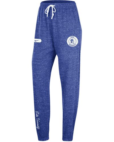 Nike Duke Gym Vintage College Jogger Pants - Blue