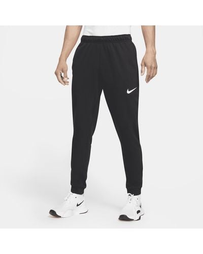 Nike Dry Dri-fit Taper Fitness Fleece Trousers 50% Sustainable Blends - Black