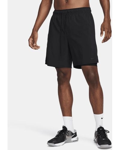 Nike Unlimited Dri-fit 7" 2-in-1 Versatile Shorts - Black