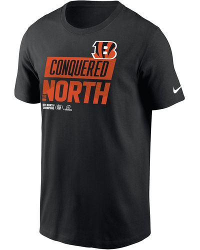 Men's Cincinnati Bengals Nike Black 2021 AFC North Division