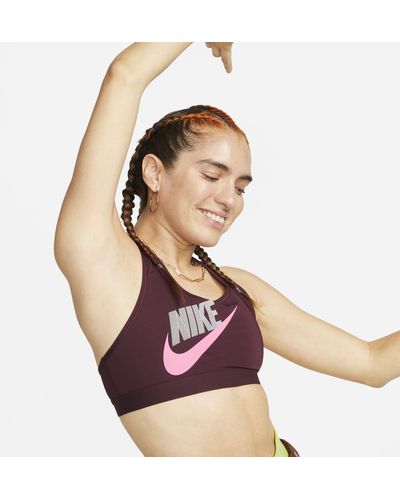 Nike Bra non imbottito - Metallizzato