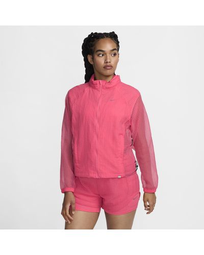 Nike Running Division Packable Running Jacket - Pink