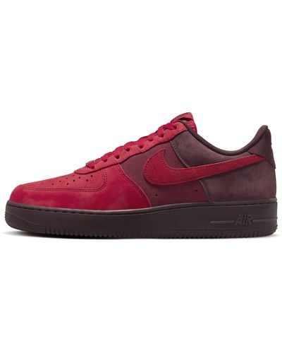 Nike Air Force 1 '07 Shoes - Red