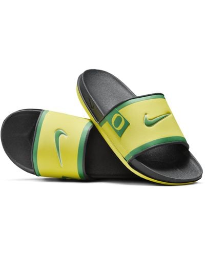 Nike College Offcourt (oregon) Slides - Green