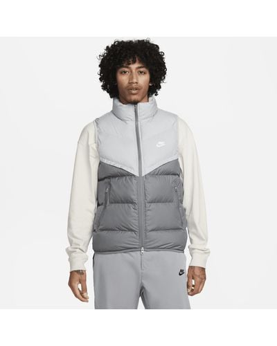 Nike Storm-fit Windrunner Insulated Gilet 50% Recycled Polyester - Grey