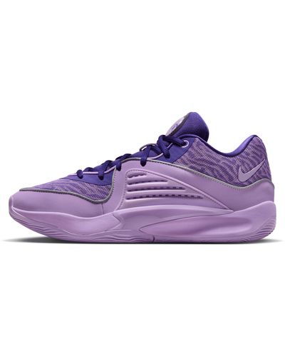 Nike Kd16 'b.a.d.' Basketball Shoes - Purple