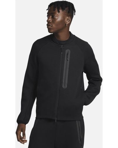 Nike Sportswear Tech Fleece Bomber Jacket - Black
