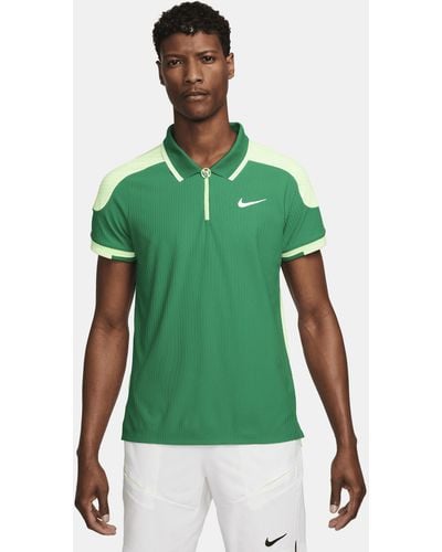 Nike Polo da tennis dri-fit adv court slam - Verde