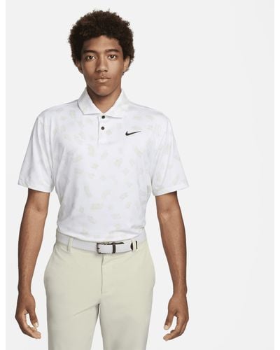 Nike Tour Dri-fit Golf Polo - White