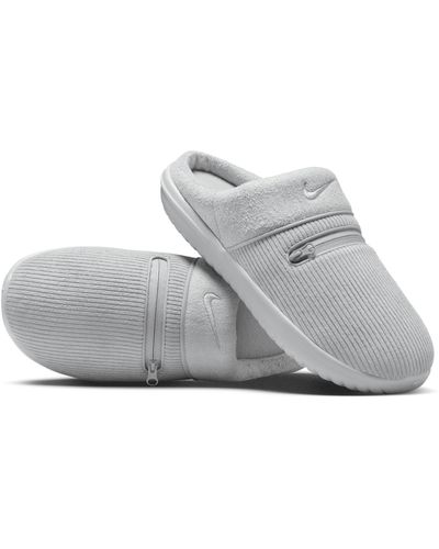 Nike Burrow Slippers - Gray