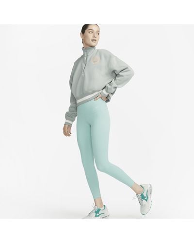 Nike Zenvy Gentle-support High-waisted 7/8 Leggings - Green