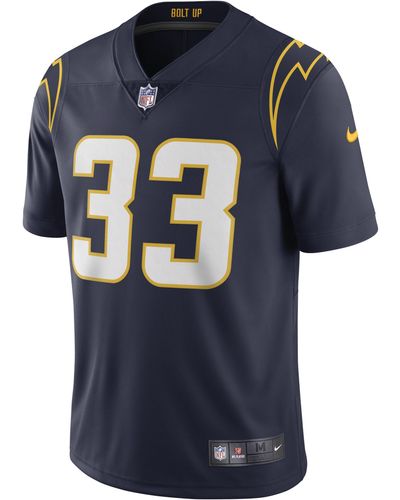 Men's Nike Justin Herbert Black Los Angeles Chargers RFLCTV Limited Jersey