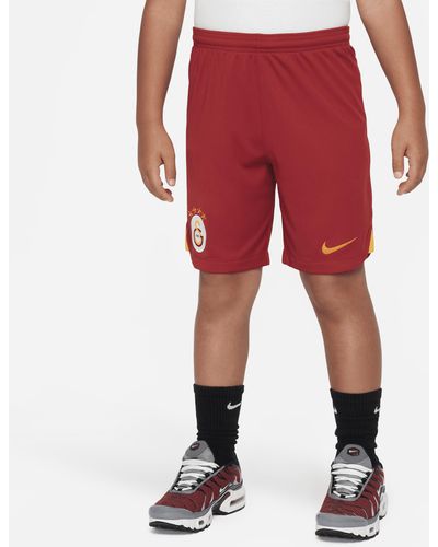 Nike Shorts da calcio dri-fit galatasaray 2023/24 stadium per ragazzi - Rosso